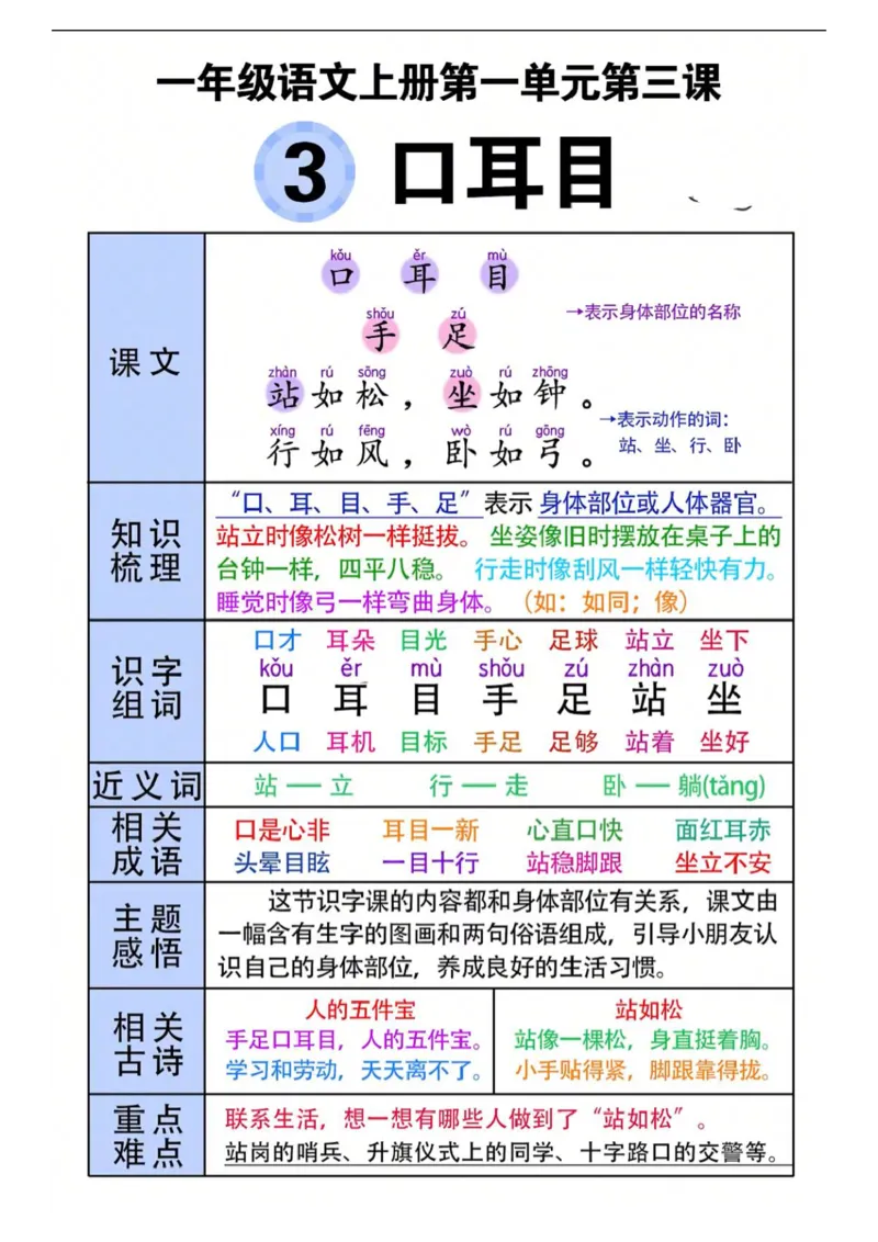一年级语文上册_一年级上下册资料_一年级上册小红书同款资料_一年级上册资料