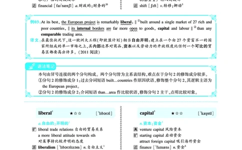 第三部分商业经济（第二板块核心词）_考研英语真题_考研英语（二）历年真题_单词资料_英语二黄皮书词汇电子版（语境例句版）