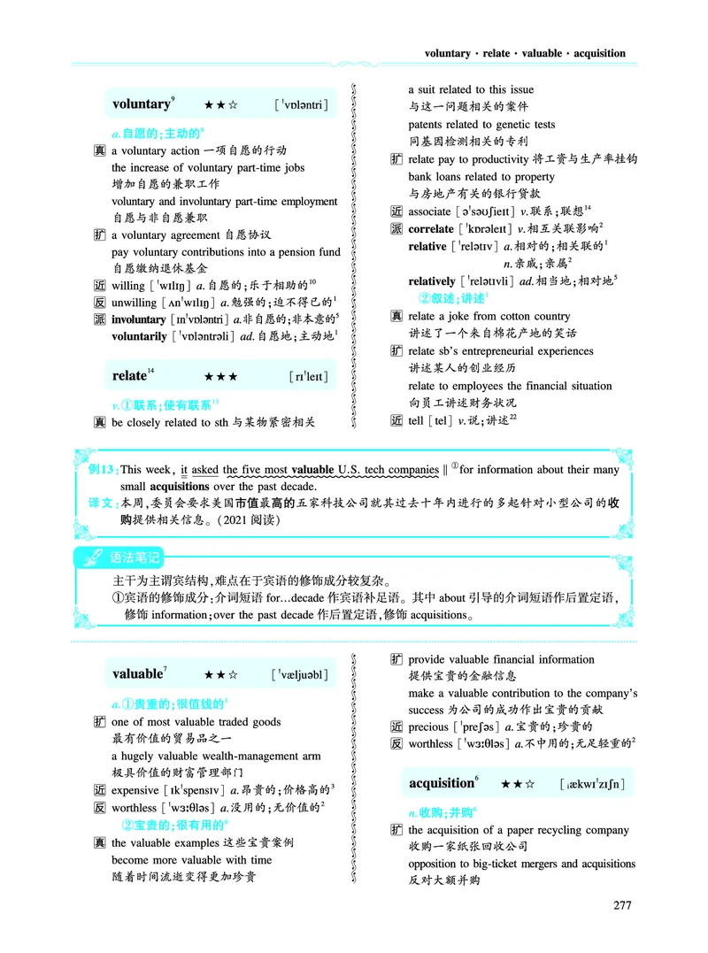 第三部分商业经济（第二板块核心词）_考研英语真题_考研英语（二）历年真题_单词资料_英语二黄皮书词汇电子版（语境例句版）