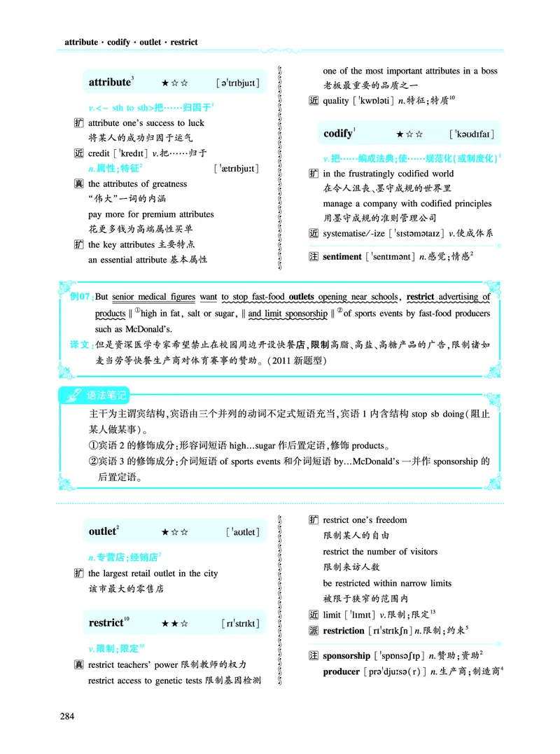 第三部分商业经济（第二板块核心词）_考研英语真题_考研英语（二）历年真题_单词资料_英语二黄皮书词汇电子版（语境例句版）