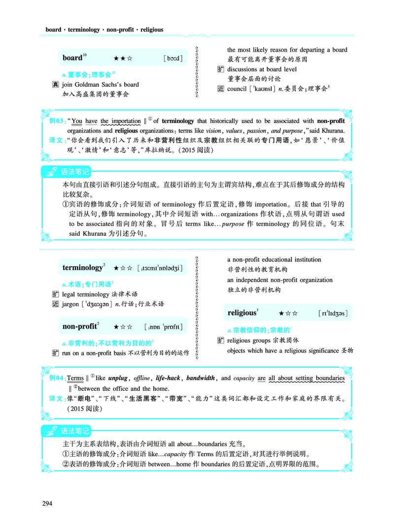 第三部分商业经济（第二板块核心词）_考研英语真题_考研英语（二）历年真题_单词资料_英语二黄皮书词汇电子版（语境例句版）