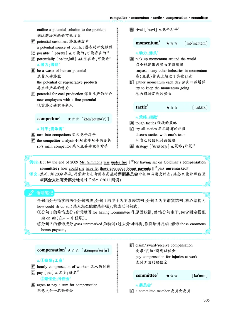 第三部分商业经济（第二板块核心词）_考研英语真题_考研英语（二）历年真题_单词资料_英语二黄皮书词汇电子版（语境例句版）