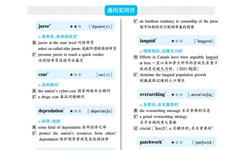 第四部分政策法规（第三板块超纲词）_考研英语真题_考研英语（二）历年真题_单词资料_英语二黄皮书词汇电子版（语境例句版）