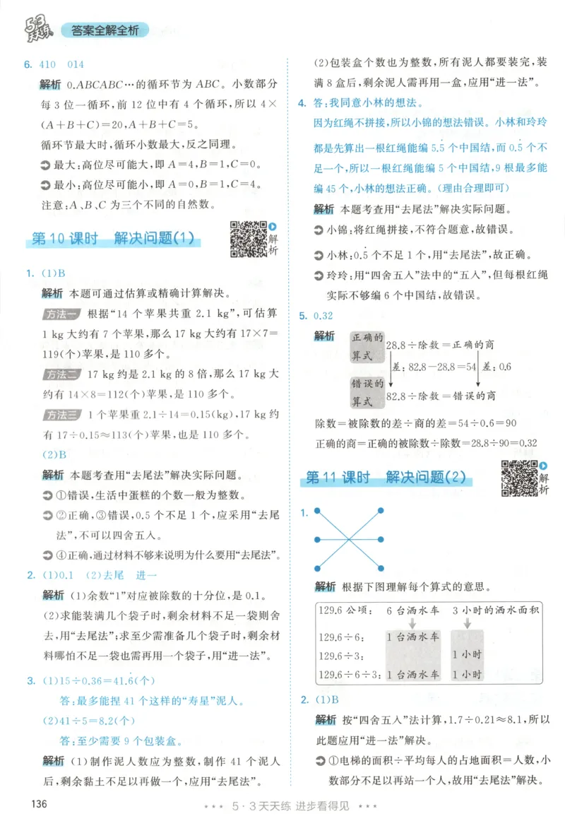 五年级数学上册人教版25秋《53天天练》答案_25秋小学语数英习题试卷_数学_人教版_1-6年级数学人教版上册25秋《53天天练》_五年级数学上册人教版25秋《53天天练》