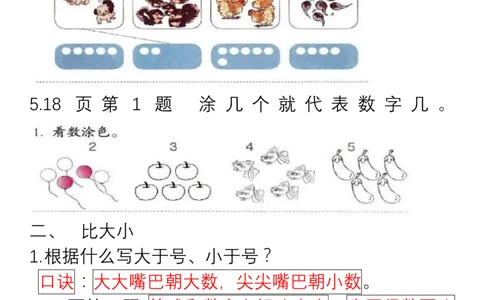 小学数学一年级上册重点、难点、知识总结_一年级上下册资料_小学一年级学习资料-25年更新版_1-03、小学一年级数学上册_通用_知识点