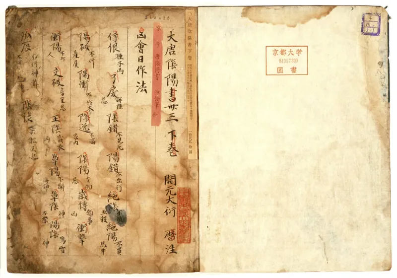 大唐阴阳书残卷_t涯_绝版古籍电子书合集（13大类）_易经类