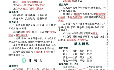 二（上）语文第四单元核心考点清单_二年级上下册资料_小学二年级学习资料-25年更新版_2-01、小学二年级语文上册_2-1-1、复习、知识点、归纳汇总_二（上）语文单元核心考点清单