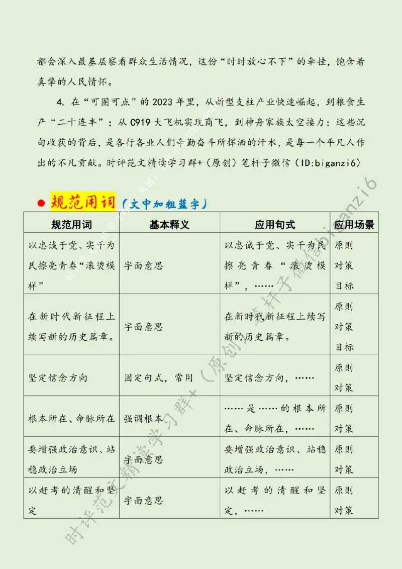 0121---标注绿-让&ldquo;风雨&rdquo;浇灌青春擦亮&ldquo;滚烫模样&rdquo;_2026考公资料_（57）申论材料_00、笔杆子晨读材料_2024笔杆子晨读_笔杆子1月时政