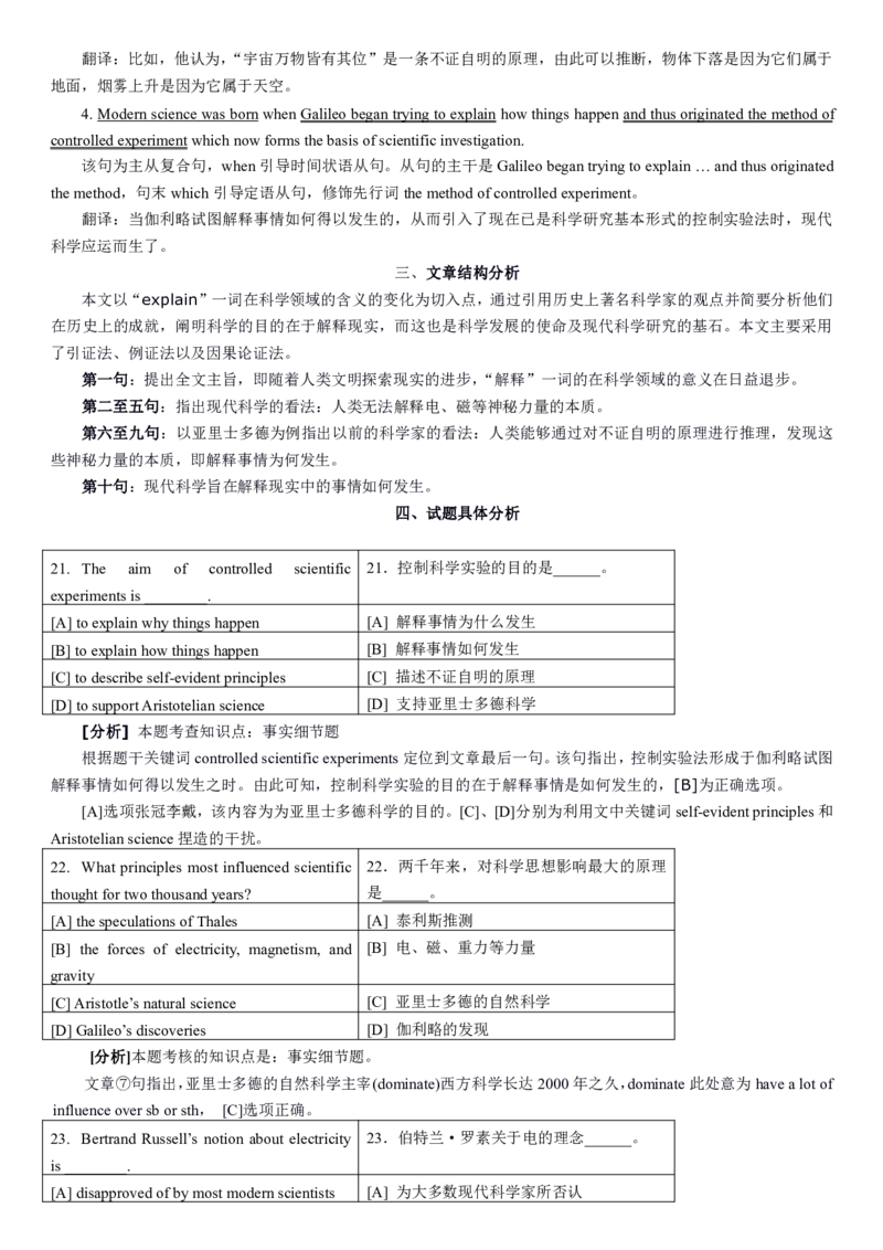 1986&mdash;1997年历年考研英语真题答案解析合集_考研英语+作文模板_2.1980-2025考研英一真题+解析_01、1980-1997年考研英语真题+解析