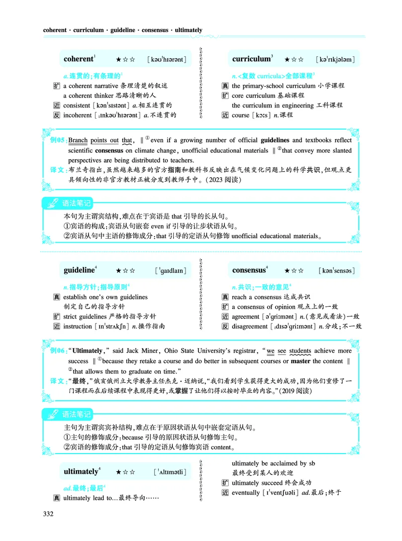 第五部分文化教育（第二板块核心词）_考研英语真题_考研英语（一）历年真题_单词资料_英语一黄皮书词汇电子版（语境例句版）