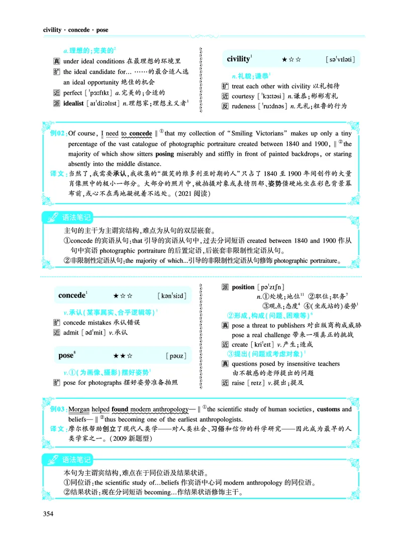 第五部分文化教育（第二板块核心词）_考研英语真题_考研英语（一）历年真题_单词资料_英语一黄皮书词汇电子版（语境例句版）