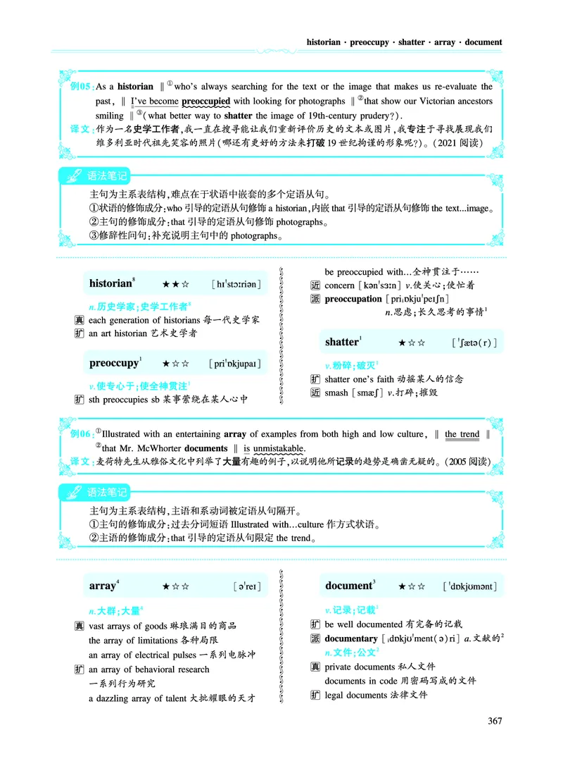 第五部分文化教育（第二板块核心词）_考研英语真题_考研英语（一）历年真题_单词资料_英语一黄皮书词汇电子版（语境例句版）