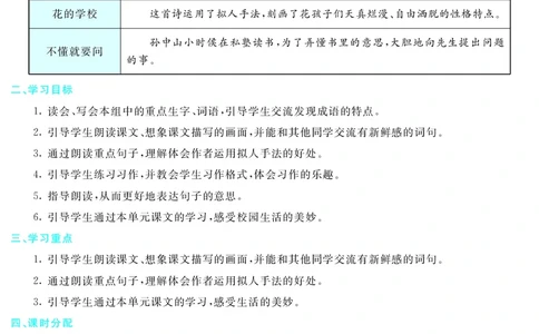 智慧树语文3年级上（RJ）_三年级上下册资料_小学三年级学习资料-25年更新版_3-01、小学三年级语文上册_3-1-3、课件、讲义、教案