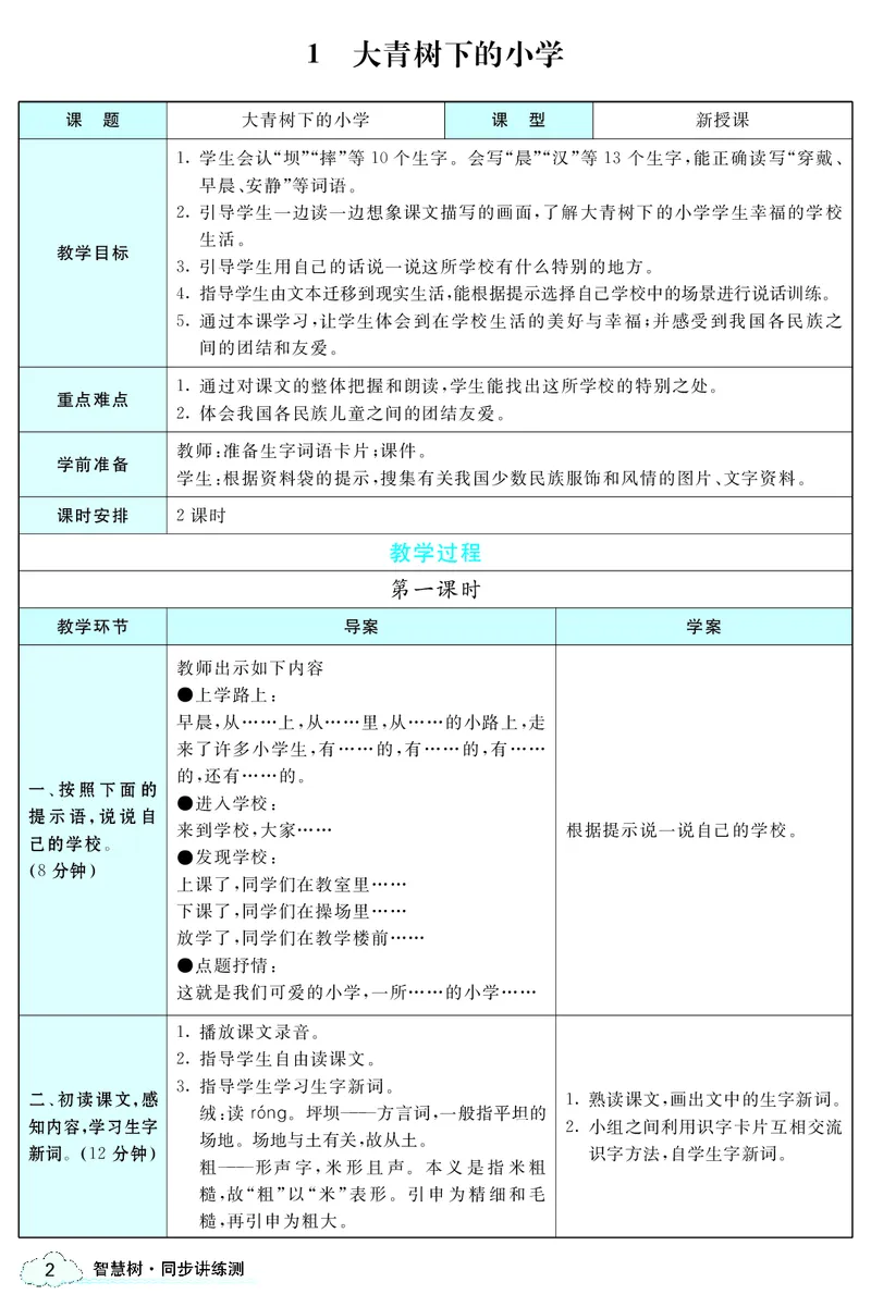 智慧树语文3年级上（RJ）_三年级上下册资料_小学三年级学习资料-25年更新版_3-01、小学三年级语文上册_3-1-3、课件、讲义、教案