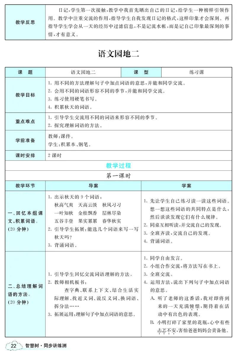 智慧树语文3年级上（RJ）_三年级上下册资料_小学三年级学习资料-25年更新版_3-01、小学三年级语文上册_3-1-3、课件、讲义、教案