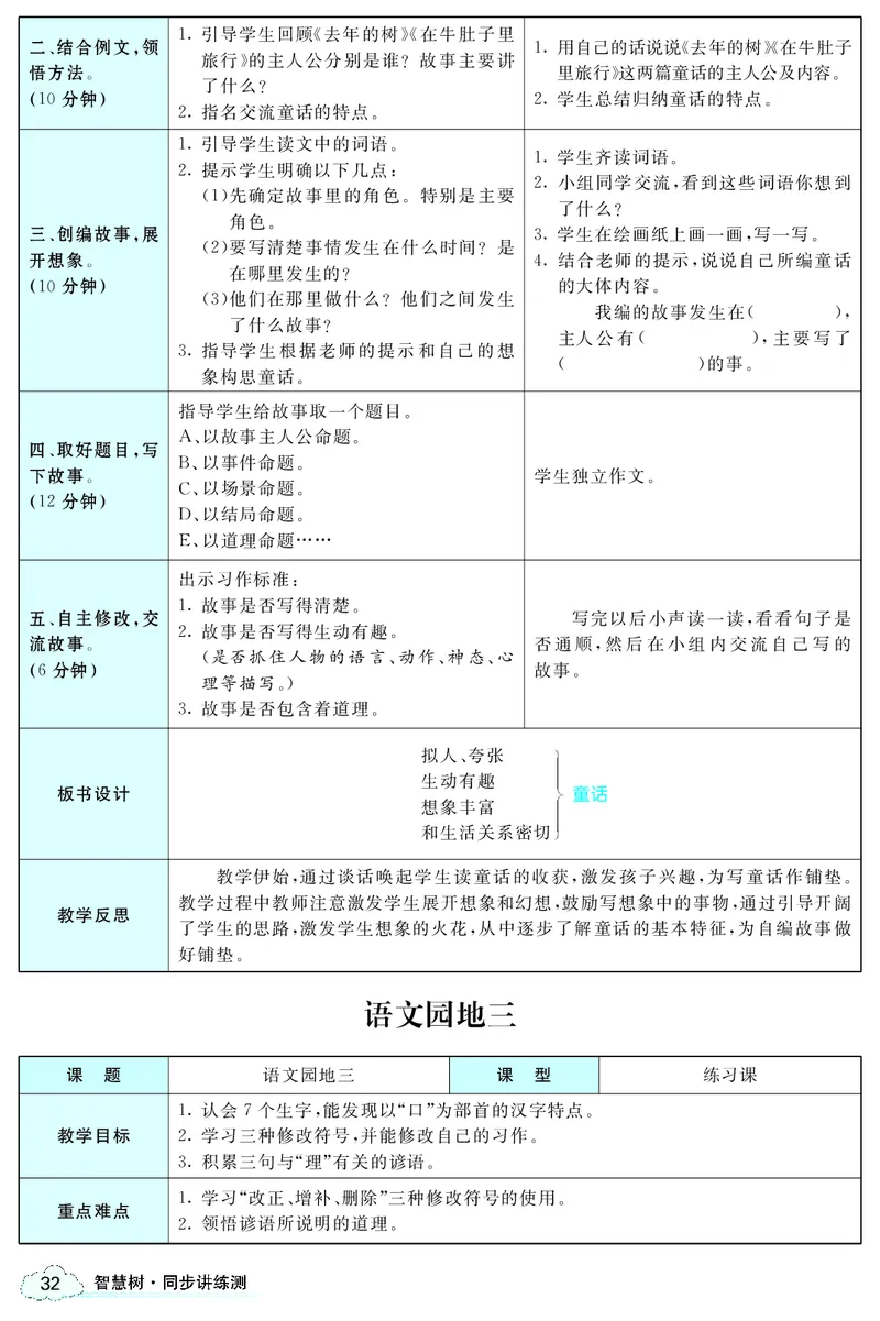 智慧树语文3年级上（RJ）_三年级上下册资料_小学三年级学习资料-25年更新版_3-01、小学三年级语文上册_3-1-3、课件、讲义、教案