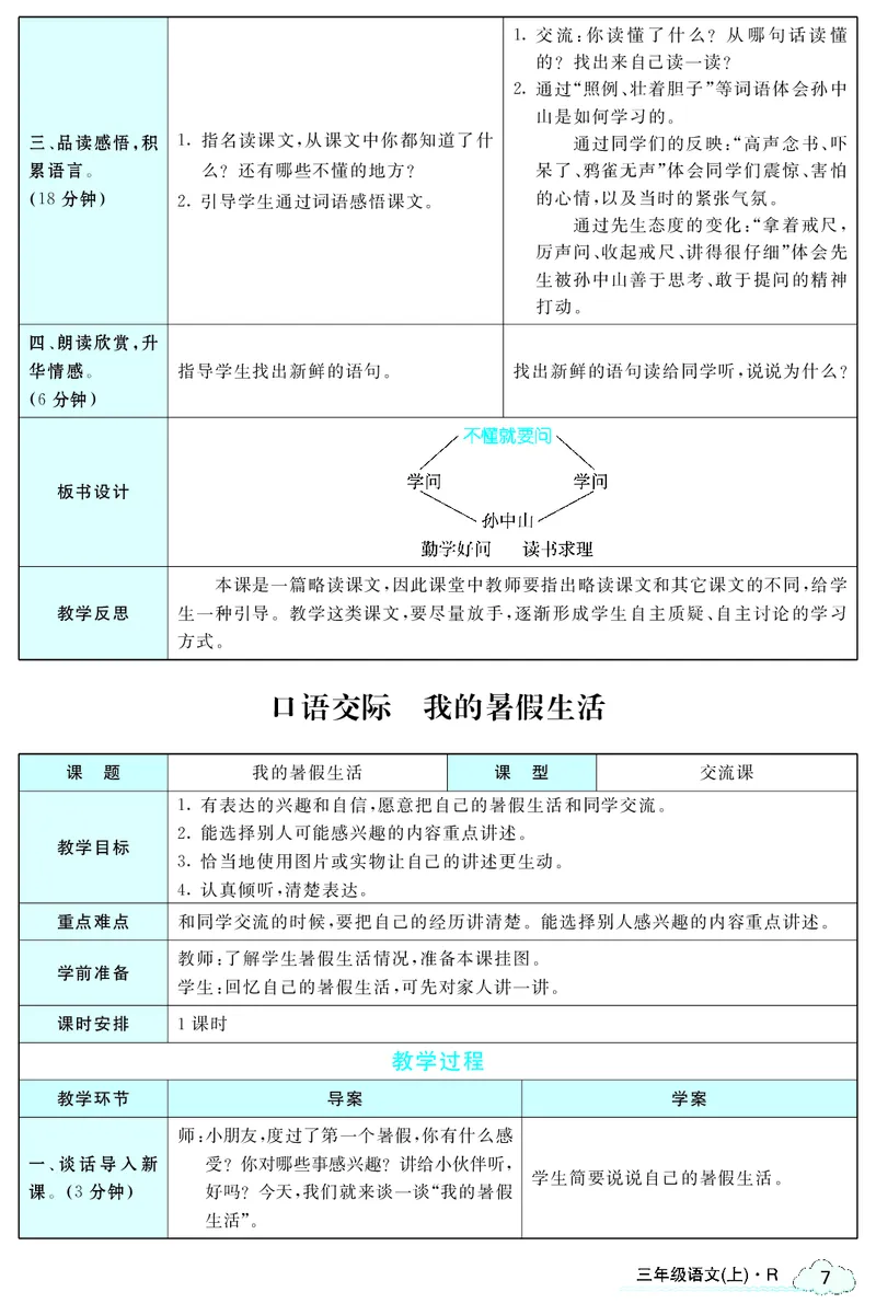 智慧树语文3年级上（RJ）_三年级上下册资料_小学三年级学习资料-25年更新版_3-01、小学三年级语文上册_3-1-3、课件、讲义、教案