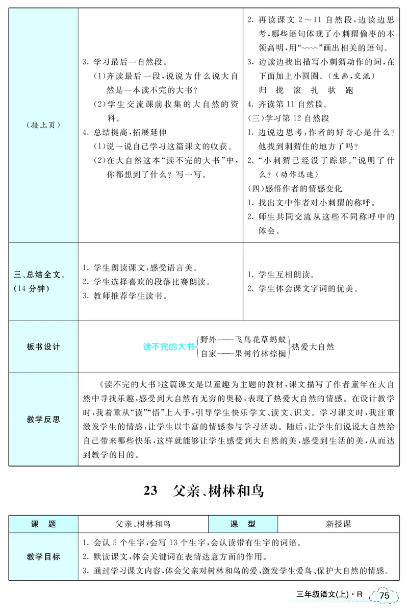 智慧树语文3年级上（RJ）_三年级上下册资料_小学三年级学习资料-25年更新版_3-01、小学三年级语文上册_3-1-3、课件、讲义、教案