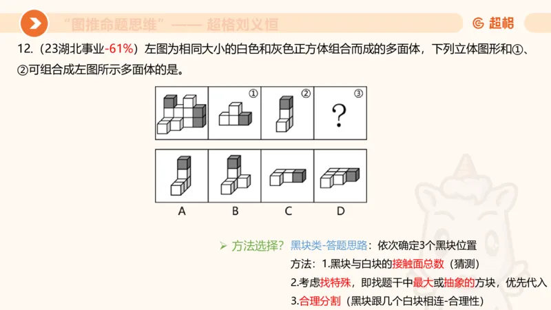 图推命题思维（八）立体拼合_2026考公资料_超格合集_公考-理论班2026超格行测申论（六合一）理论实战班_判断推理理论实战班程意&义恒_课件