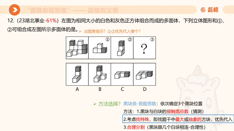 图推命题思维（八）立体拼合_2026考公资料_超格合集_公考-理论班2026超格行测申论（六合一）理论实战班_判断推理理论实战班程意&义恒_课件