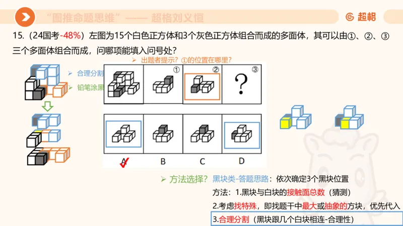 图推命题思维（八）立体拼合_2026考公资料_超格合集_公考-理论班2026超格行测申论（六合一）理论实战班_判断推理理论实战班程意&义恒_课件