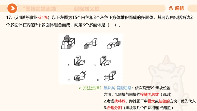 图推命题思维（八）立体拼合_2026考公资料_超格合集_公考-理论班2026超格行测申论（六合一）理论实战班_判断推理理论实战班程意&义恒_课件