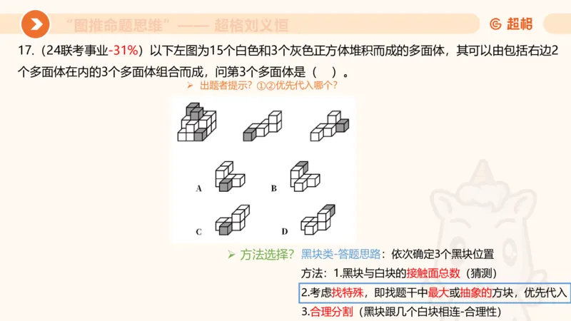 图推命题思维（八）立体拼合_2026考公资料_超格合集_公考-理论班2026超格行测申论（六合一）理论实战班_判断推理理论实战班程意&义恒_课件