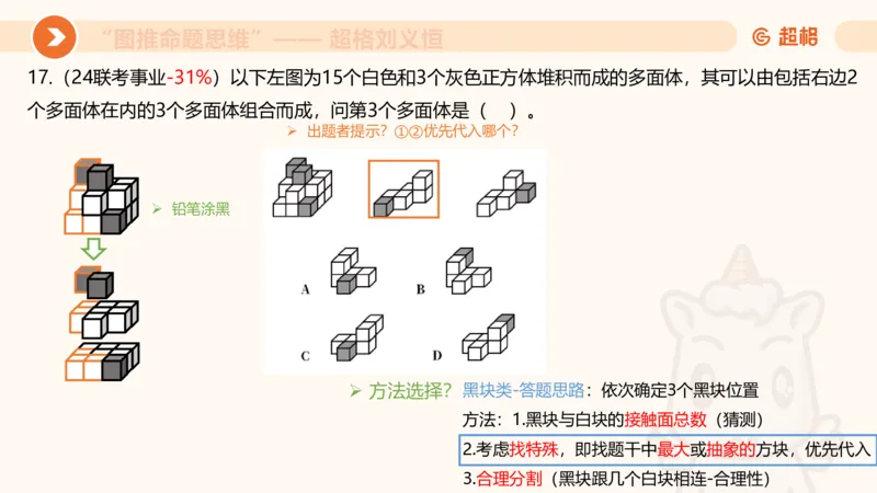 图推命题思维（八）立体拼合_2026考公资料_超格合集_公考-理论班2026超格行测申论（六合一）理论实战班_判断推理理论实战班程意&义恒_课件