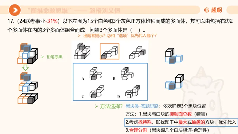 图推命题思维（八）立体拼合_2026考公资料_超格合集_公考-理论班2026超格行测申论（六合一）理论实战班_判断推理理论实战班程意&义恒_课件