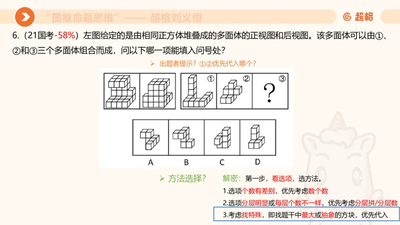 图推命题思维（八）立体拼合_2026考公资料_超格合集_公考-理论班2026超格行测申论（六合一）理论实战班_判断推理理论实战班程意&义恒_课件