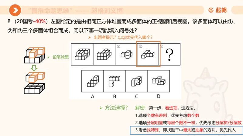 图推命题思维（八）立体拼合_2026考公资料_超格合集_公考-理论班2026超格行测申论（六合一）理论实战班_判断推理理论实战班程意&义恒_课件