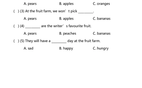 外研版一起点三年级下册期中测试卷3及答案_三年级上下册资料_三年级上语数英上下册学习资料_3-8-6、小学三年级英语下册_外研版一起点_4、期中测试卷