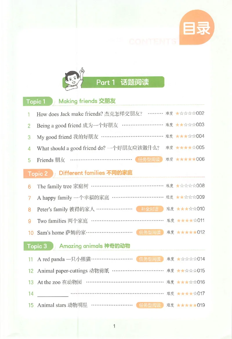 三年级26版《一本小学英语阅读训练100篇》（第9次修订）_25秋小学语数英习题试卷_英语_3-6年级26版《一本小学英语阅读训练100篇》（第9次修订）