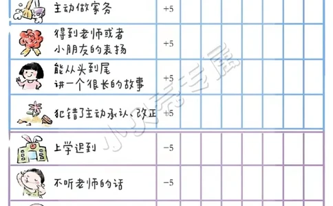 新积分表(1)_一年级上下册资料_一年级上册小红书同款资料_一年级(1)