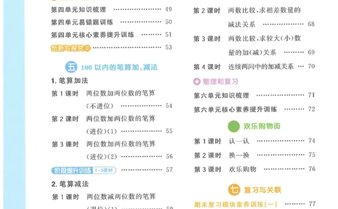 一下数学阳光同学_一年级上下册资料_53黄冈多个品牌系列资料_数学