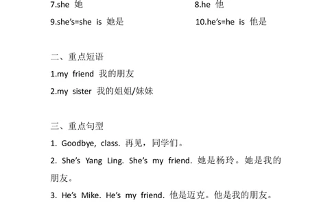 小学三年级上册试卷含答案：译林版英语：Unit3知识重点._三年级上下册资料_三年级上语数英上下册学习资料_3-8-5、小学三年级英语上册_译林版_1、知识点总结