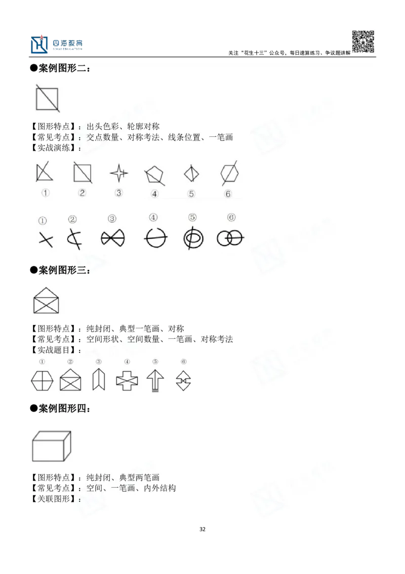 四海百大图形推理讲义--龙飞_2026考公资料_（01）花生十三_（02）龙飞_2024龙飞资料_基础课2024龙飞百大图形推理解析精品班