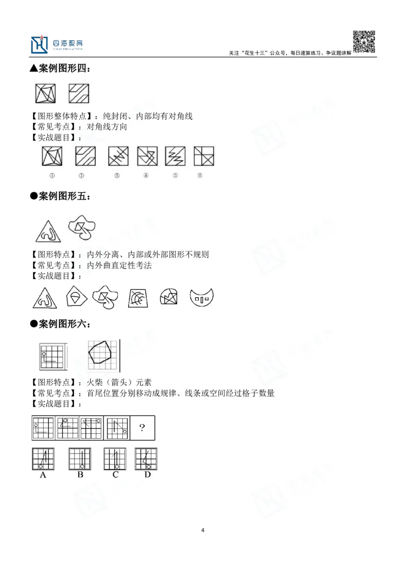 四海百大图形推理讲义--龙飞_2026考公资料_（01）花生十三_（02）龙飞_2024龙飞资料_基础课2024龙飞百大图形推理解析精品班