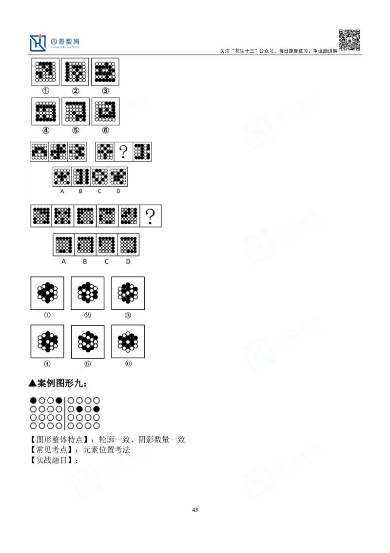 四海百大图形推理讲义--龙飞_2026考公资料_（01）花生十三_（02）龙飞_2024龙飞资料_基础课2024龙飞百大图形推理解析精品班