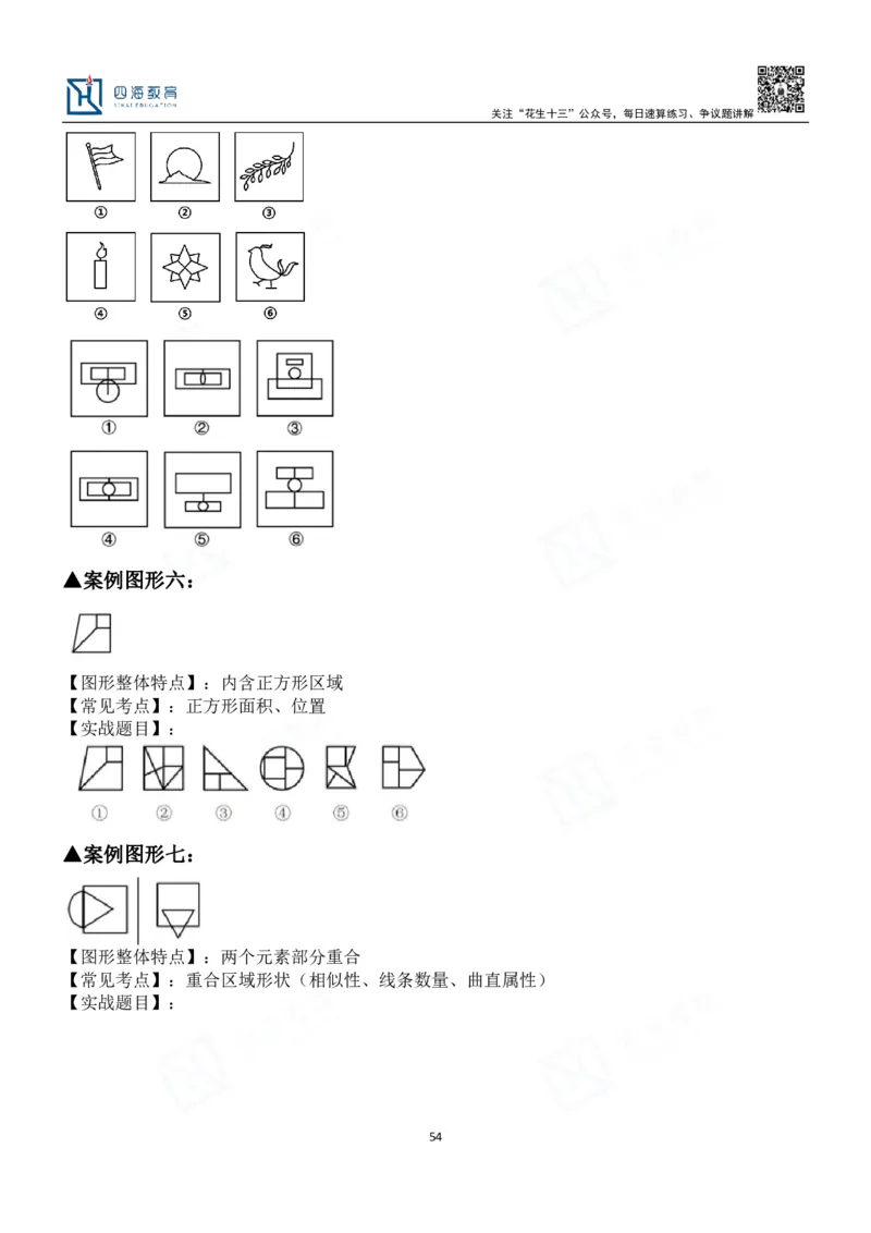 四海百大图形推理讲义--龙飞_2026考公资料_（01）花生十三_（02）龙飞_2024龙飞资料_基础课2024龙飞百大图形推理解析精品班