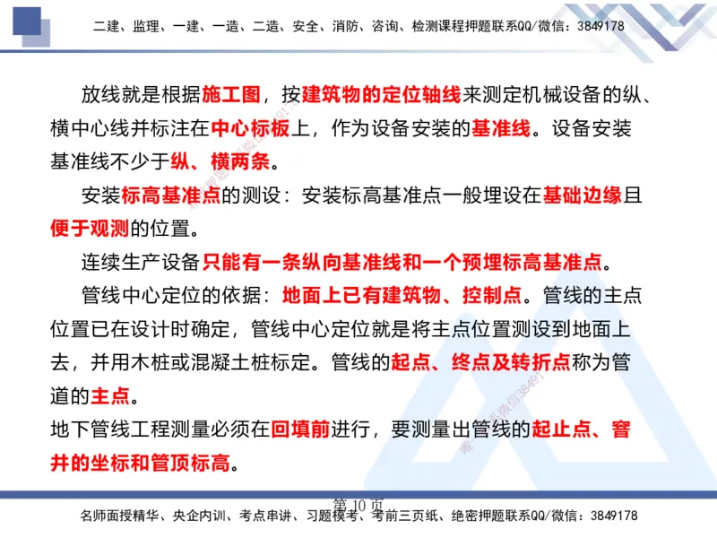 25考季一建机电冲刺串讲_2026年一级建造师_2026年一建机电_2025年一建机电SVIP_04-冲刺串讲✿考点强化✿小灶集训_80-机电《考点冲刺串讲》王克HX_讲义