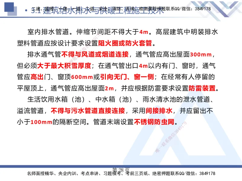 25考季一建机电冲刺串讲_2026年一级建造师_2026年一建机电_2025年一建机电SVIP_04-冲刺串讲✿考点强化✿小灶集训_80-机电《考点冲刺串讲》王克HX_讲义