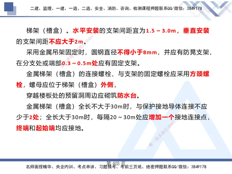 25考季一建机电冲刺串讲_2026年一级建造师_2026年一建机电_2025年一建机电SVIP_04-冲刺串讲✿考点强化✿小灶集训_80-机电《考点冲刺串讲》王克HX_讲义
