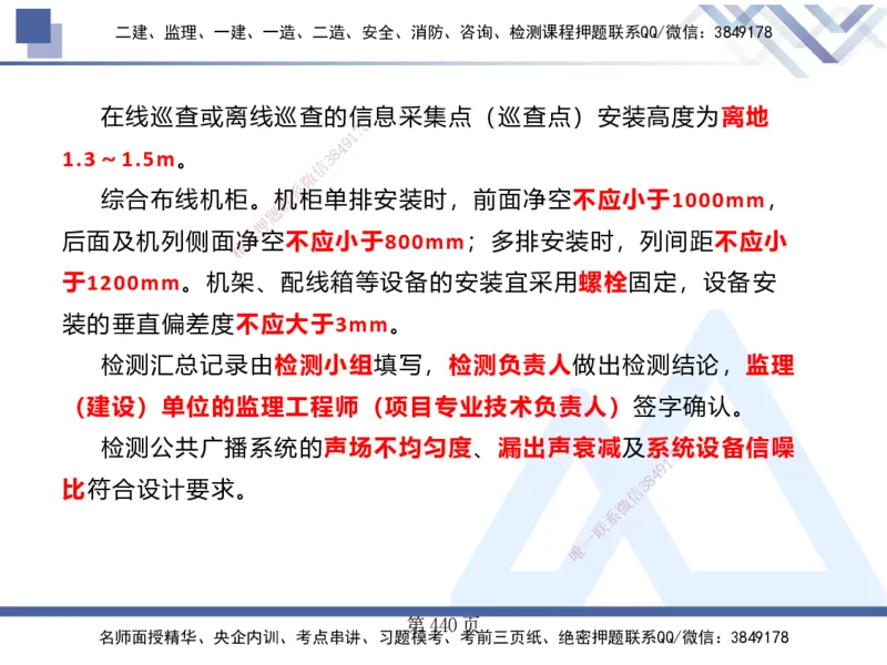 25考季一建机电冲刺串讲_2026年一级建造师_2026年一建机电_2025年一建机电SVIP_04-冲刺串讲✿考点强化✿小灶集训_80-机电《考点冲刺串讲》王克HX_讲义