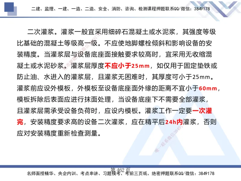 25考季一建机电冲刺串讲_2026年一级建造师_2026年一建机电_2025年一建机电SVIP_04-冲刺串讲✿考点强化✿小灶集训_80-机电《考点冲刺串讲》王克HX_讲义