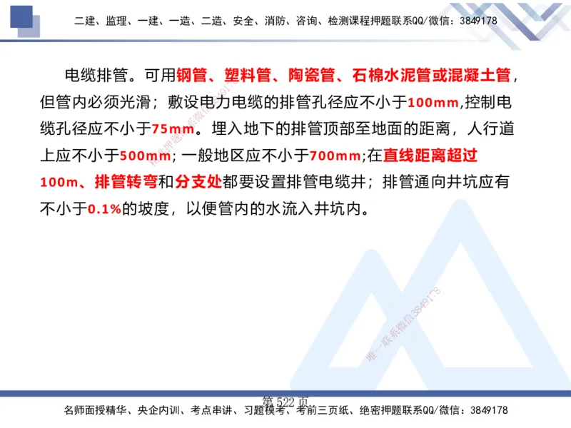 25考季一建机电冲刺串讲_2026年一级建造师_2026年一建机电_2025年一建机电SVIP_04-冲刺串讲✿考点强化✿小灶集训_80-机电《考点冲刺串讲》王克HX_讲义