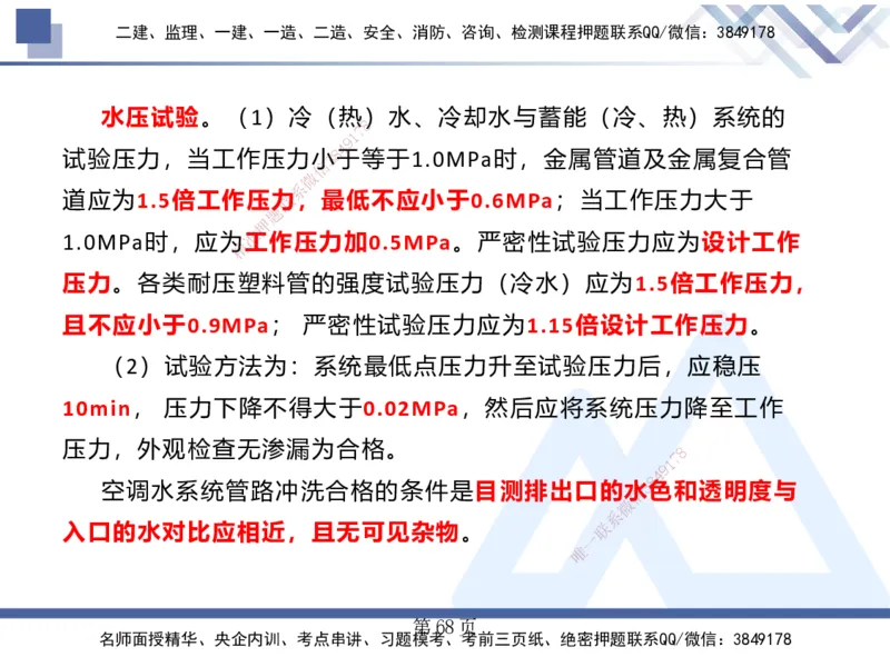 25考季一建机电冲刺串讲_2026年一级建造师_2026年一建机电_2025年一建机电SVIP_04-冲刺串讲✿考点强化✿小灶集训_80-机电《考点冲刺串讲》王克HX_讲义