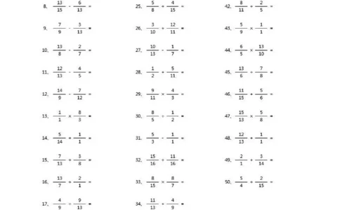 分数加减乘除混合第1-20篇（高级）_小学数学口算竖式脱式计算应用题一二三四五六年级上下册电_小学数学口算题库电子版（1-6）_小学数学口算五年级_口算题适合5年级