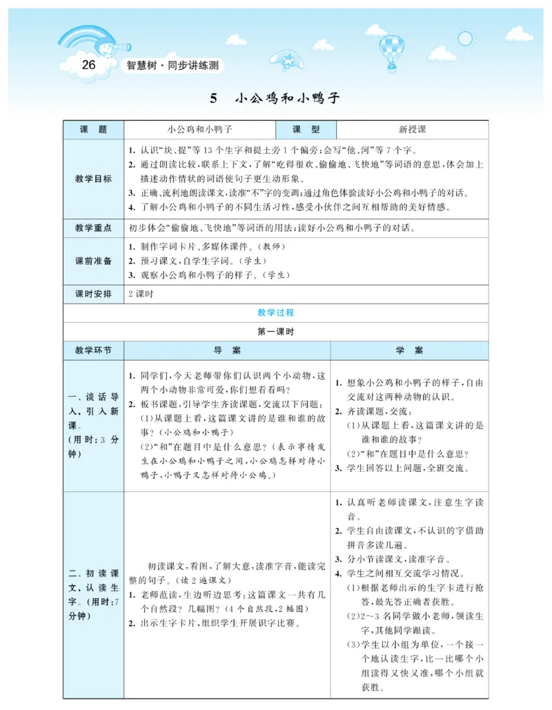 智慧树语文1年级下（RJ）_一年级上下册资料_小学一年级学习资料-25年更新版_1-02、小学一年级语文下册_3-6-2-3、课件、讲义、教案