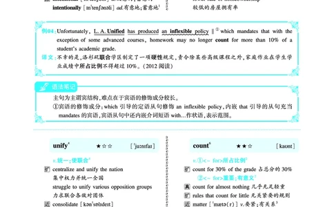 第四部分政策法规（第二板块核心词）_考研英语真题_考研英语（二）历年真题_单词资料_英语二黄皮书词汇电子版（语境例句版）